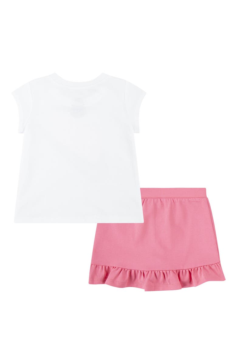 Nike Stretch Cotton Graphic T-Shirt & Skort Set, Alternate, color,