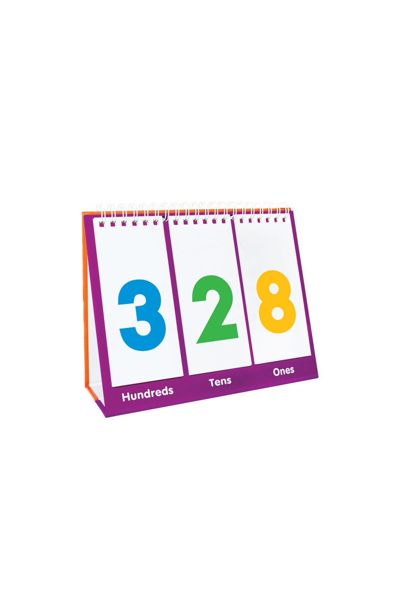 Junior Learning Base Ten Educational Flip Flash Cards, Alternate, color, 
