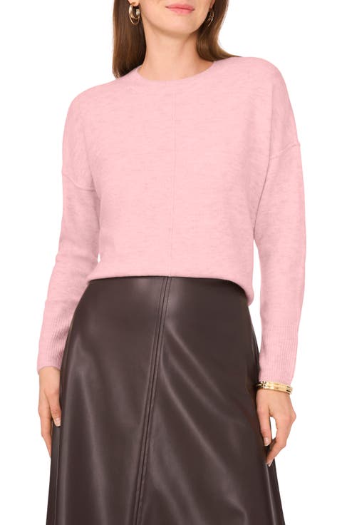 Exposed Seam Crewneck Sweater