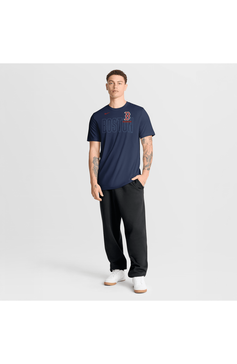 Nike Men's Nike Navy Boston Red Sox Knockout Team Legend Dri-FIT T-Shirt, Alternate, color, Navy