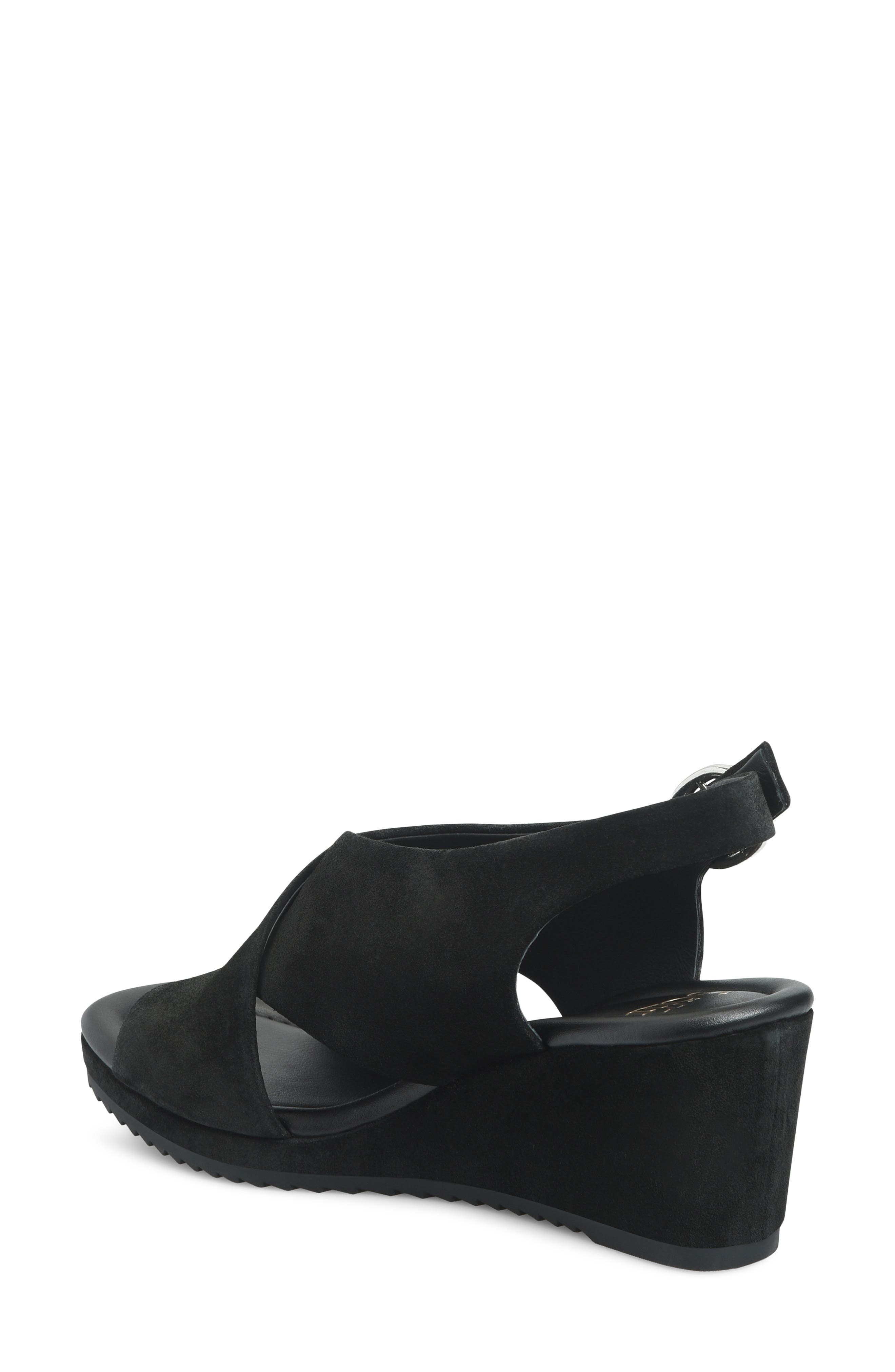 Söfft Isabeth Slingback Platform Wedge Sandal, Alternate, color, 