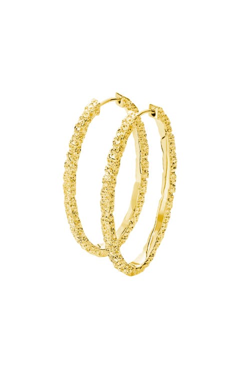 Hula Large Hoop Earring