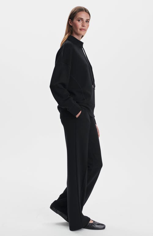 Varley Oakdale Drawstring Sweatshirt In Black