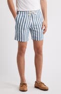 ALEX CRANE Bo Linen Drawstring Shorts