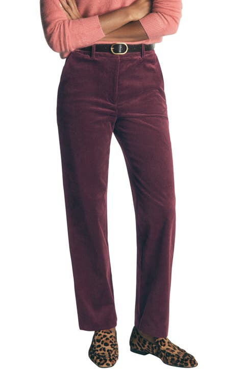 Canonbury Straight Leg Corduroy Trousers