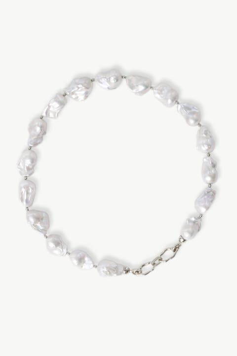 Marina Freshwater Baroque Pearl Statement Choker Necklace