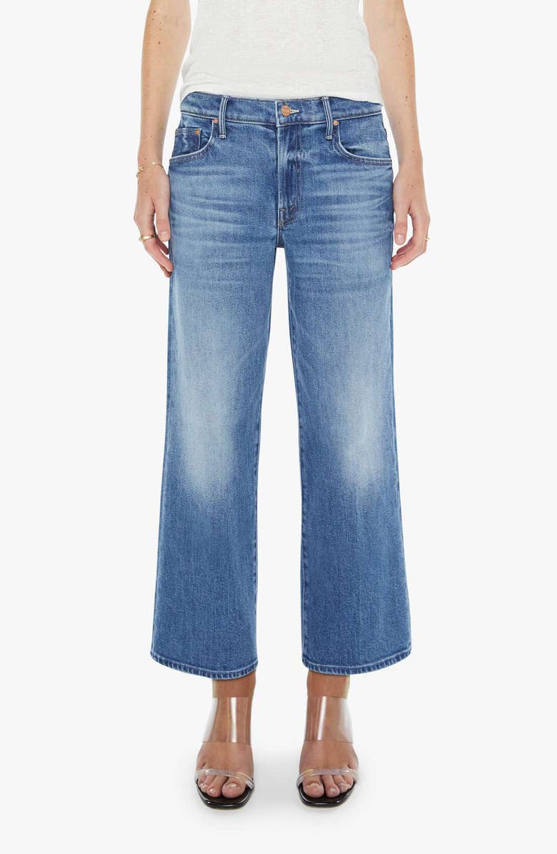 MOTHER The Maven Mid Rise Ankle Wide Leg Jeans, Main, color, All Your Eggs In One Basket