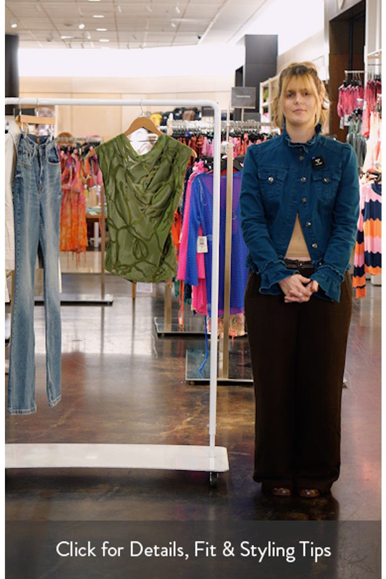 Monette Plunge Back Top video