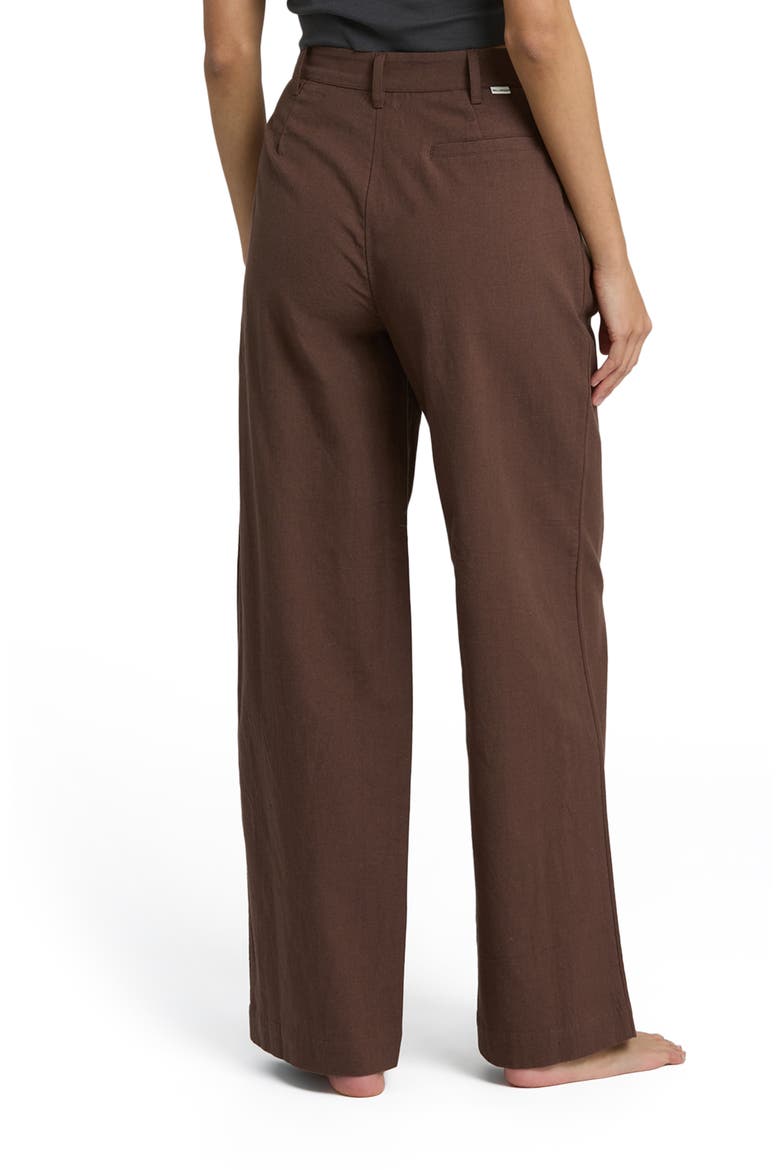 Perfect Day Pleated Pants, Alternate, color, TEAK