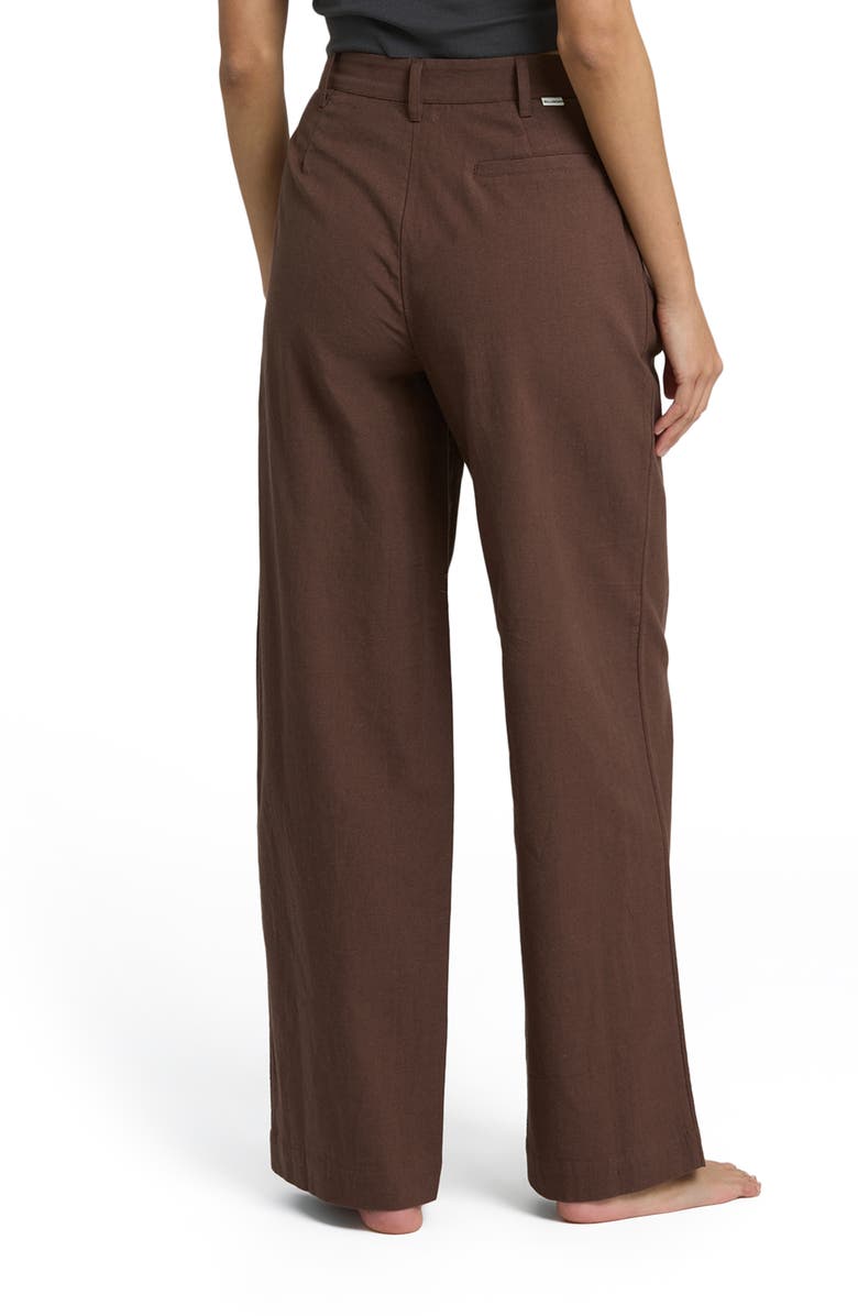 Billabong Perfect Day Pleated Pants, Alternate, color, Teak