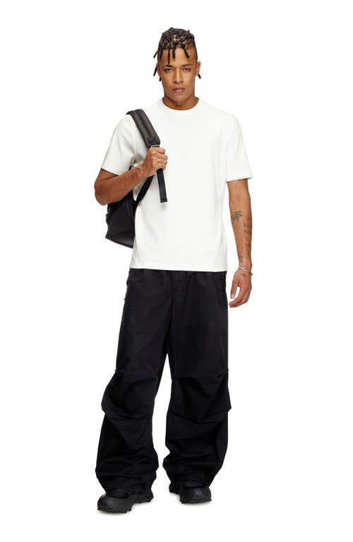 Diesel T-shirt With Tonal Logo Embroidery