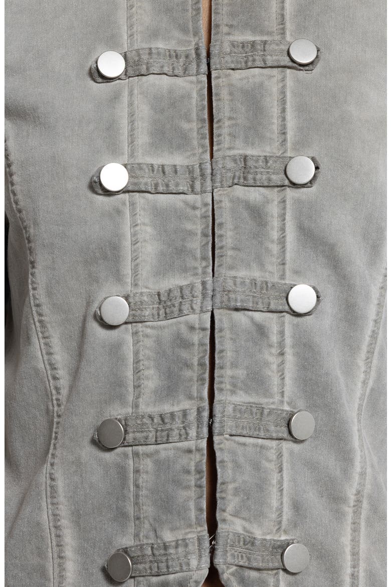 Highlight Wash Drummer Jacket, Alternate, color, BEIGE