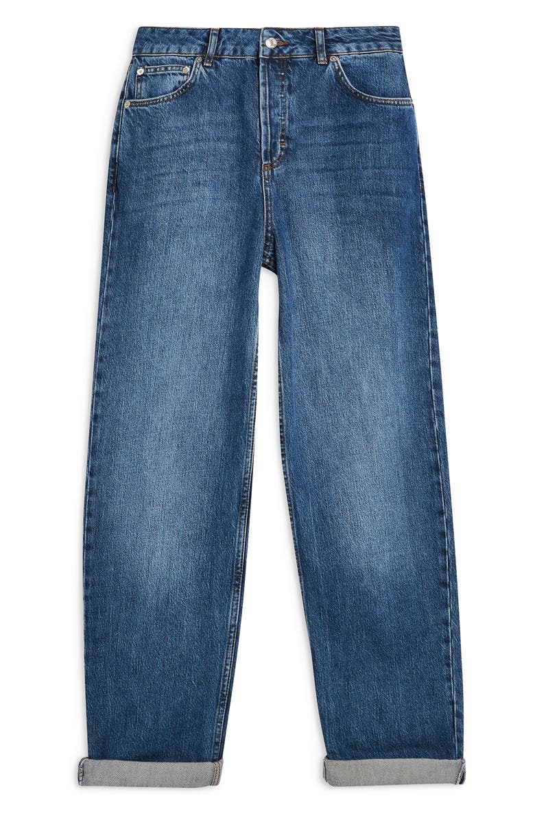 Topshop Balloon Boyfriend Jeans, Alternate, color, 