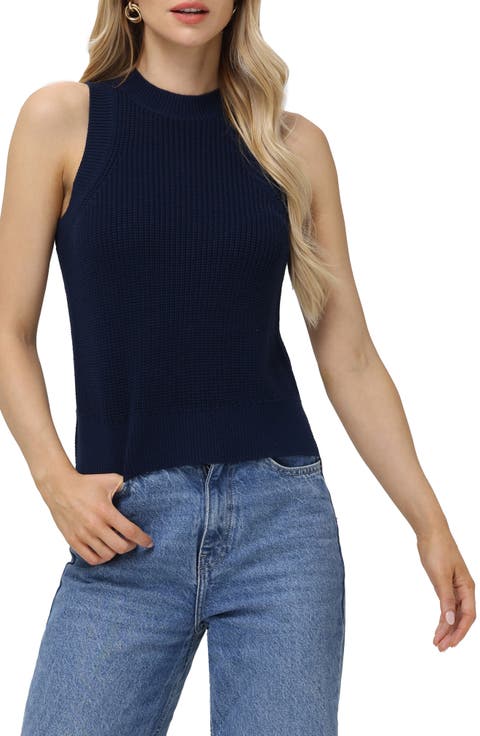 Demi Cotton Sweater Vest