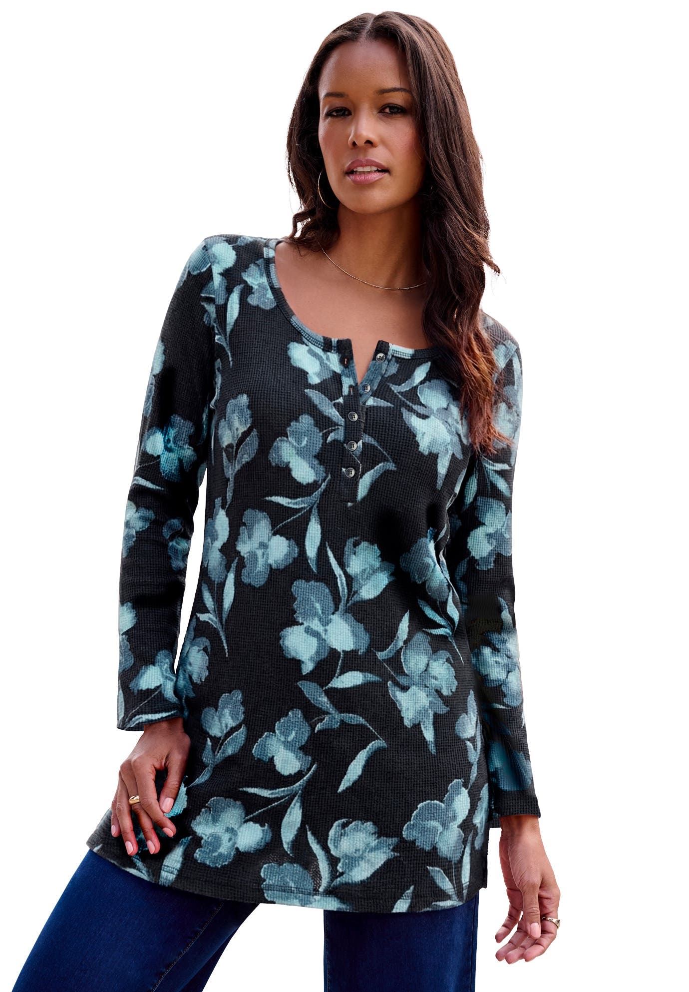 selected NAVY IRIS FLORAL