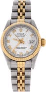 Pre-Owned Rolex Oyster Perpetual Datejust Automatic Watch Stainless Steel and Yellow Gold 26