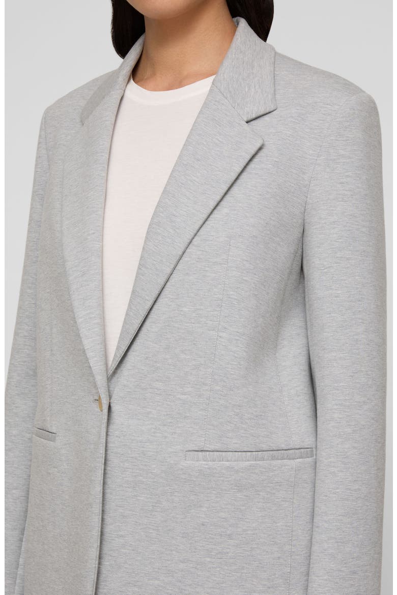 Scuba Mélange Blazer, Alternate, color, GREYSTONE MELANGE