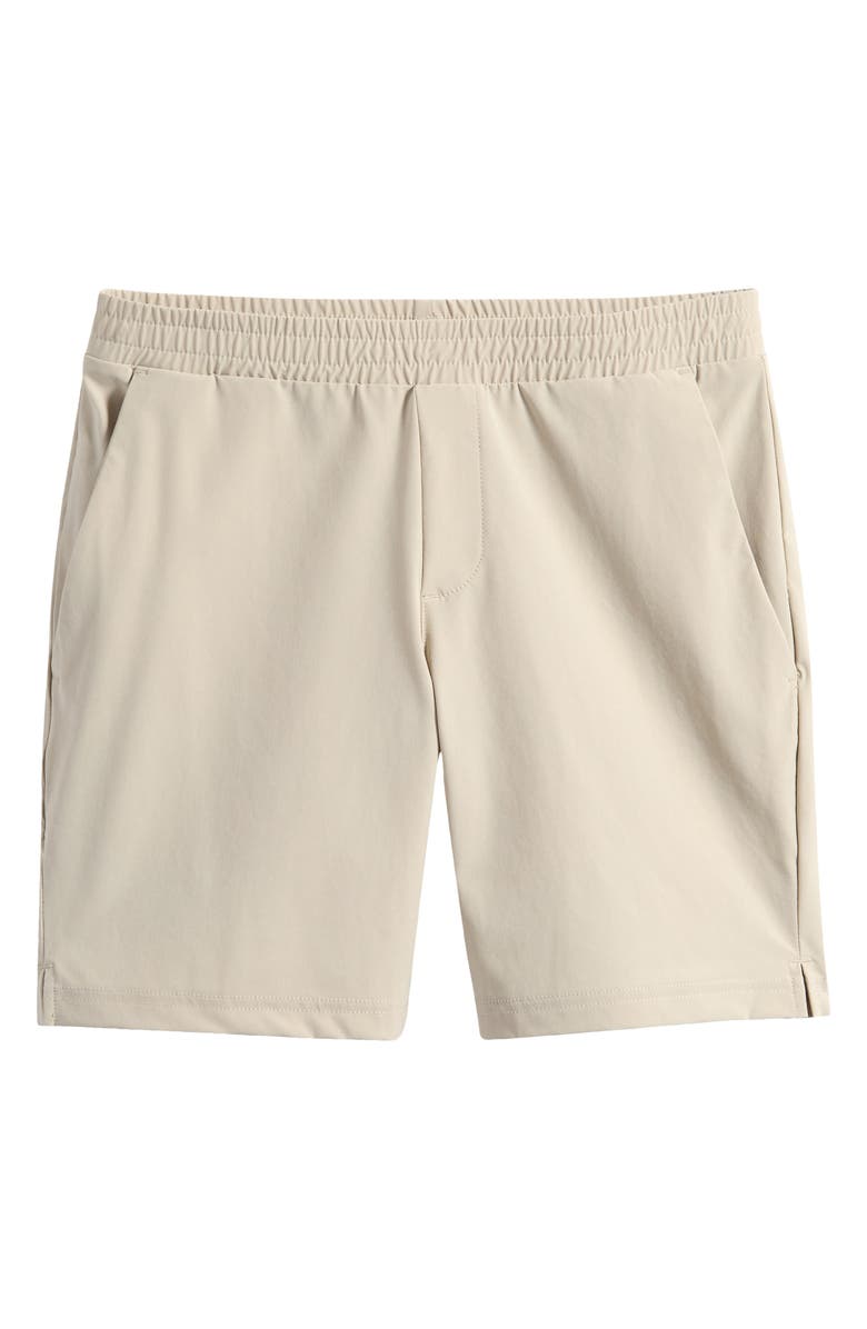 Under Armour Kids' Drive Pull-On Golf Shorts, Main, color, Khaki Base / / Halo Gray