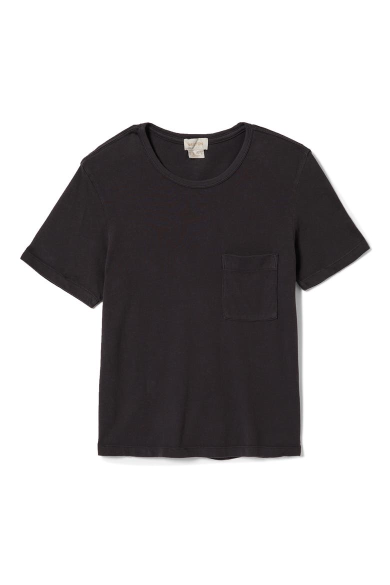 Carefree Organic Cotton Pocket T-Shirt, Main, color, BLACK