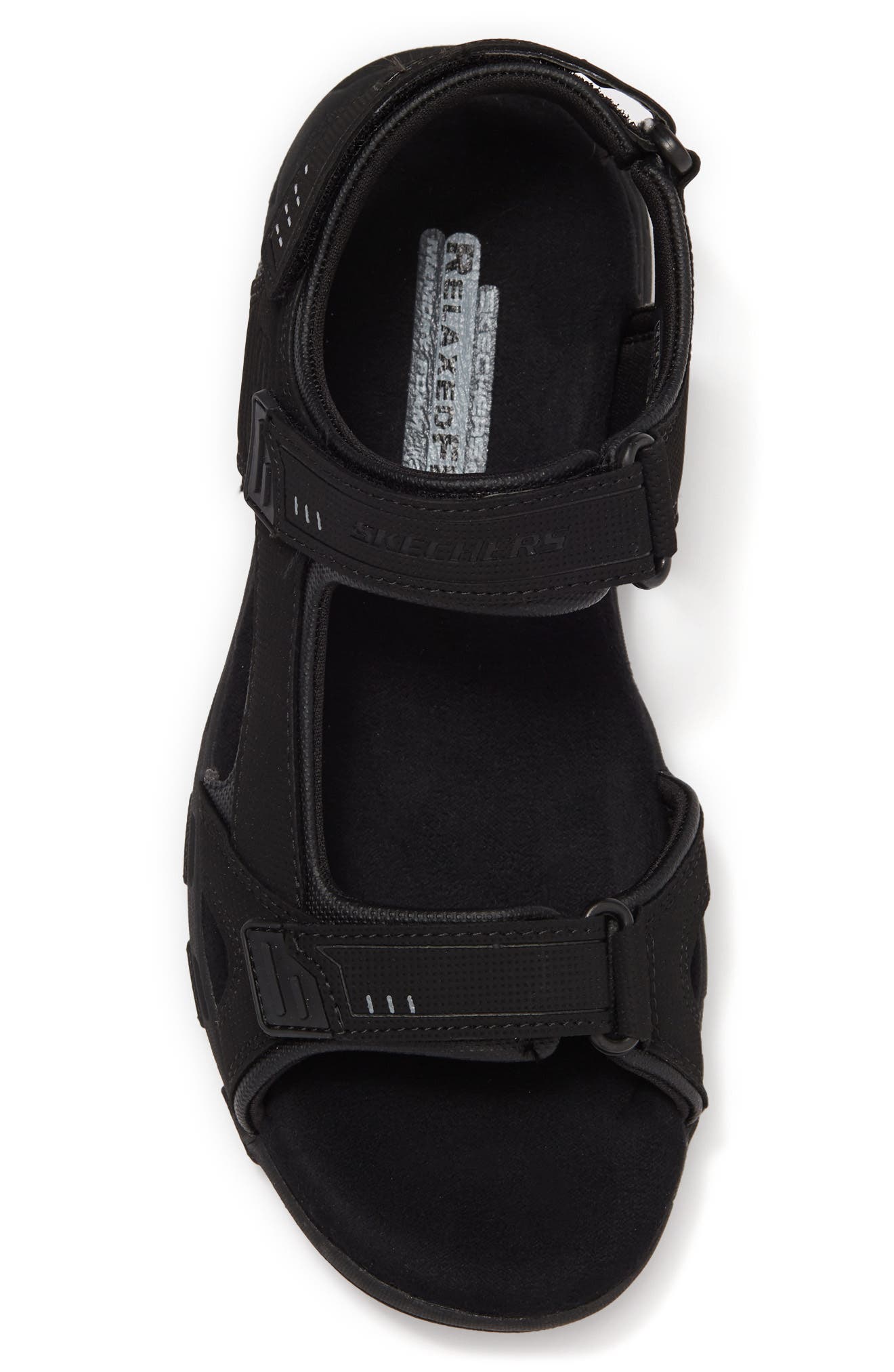 SKECHERS Gander-Louden Sandal, Alternate, color, Blk