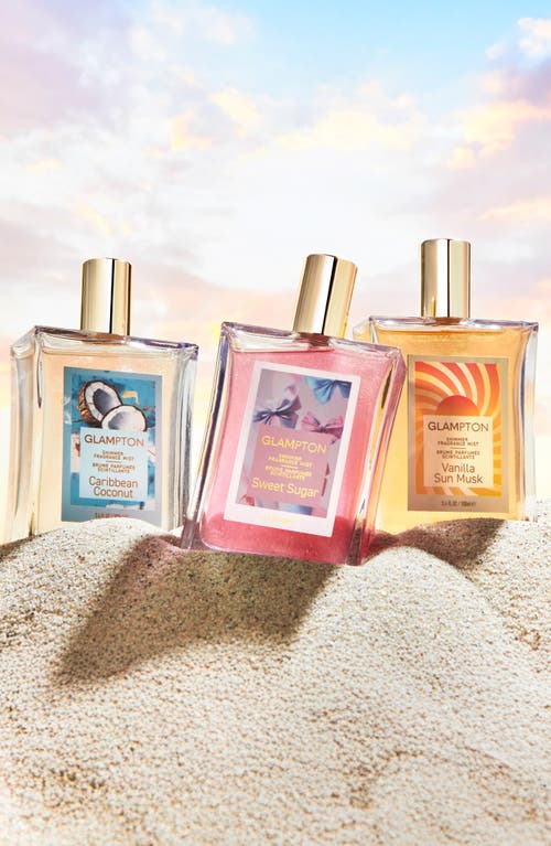 Glampton 3-piece Shimmer Fragrance Set In Transparent