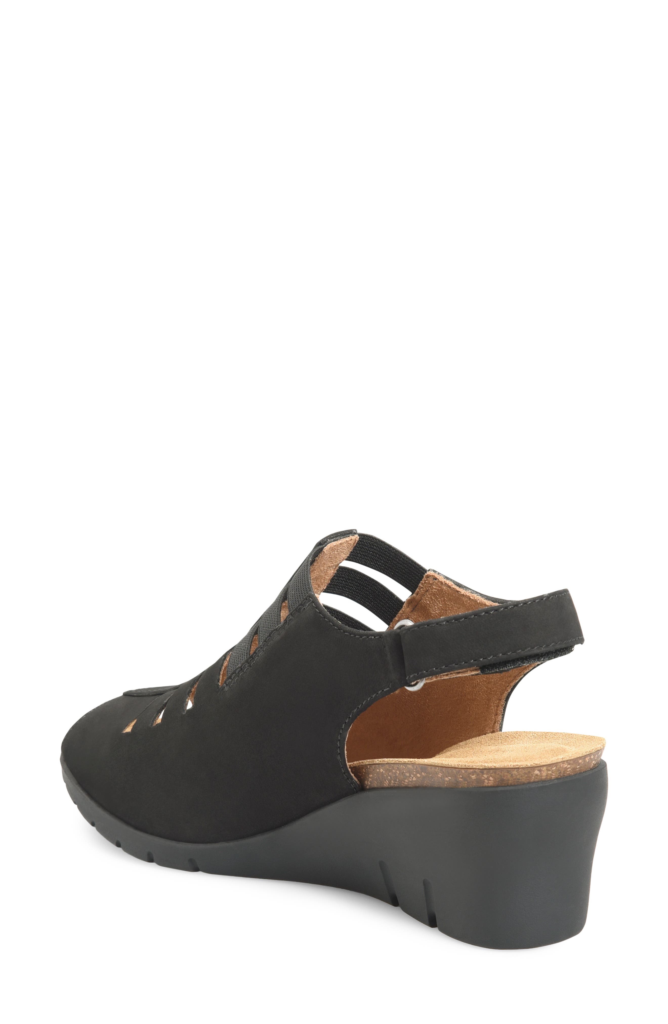 Comfortiva Alana Slingback Wedge Sandal - Wide Width Available, Alternate, color, 