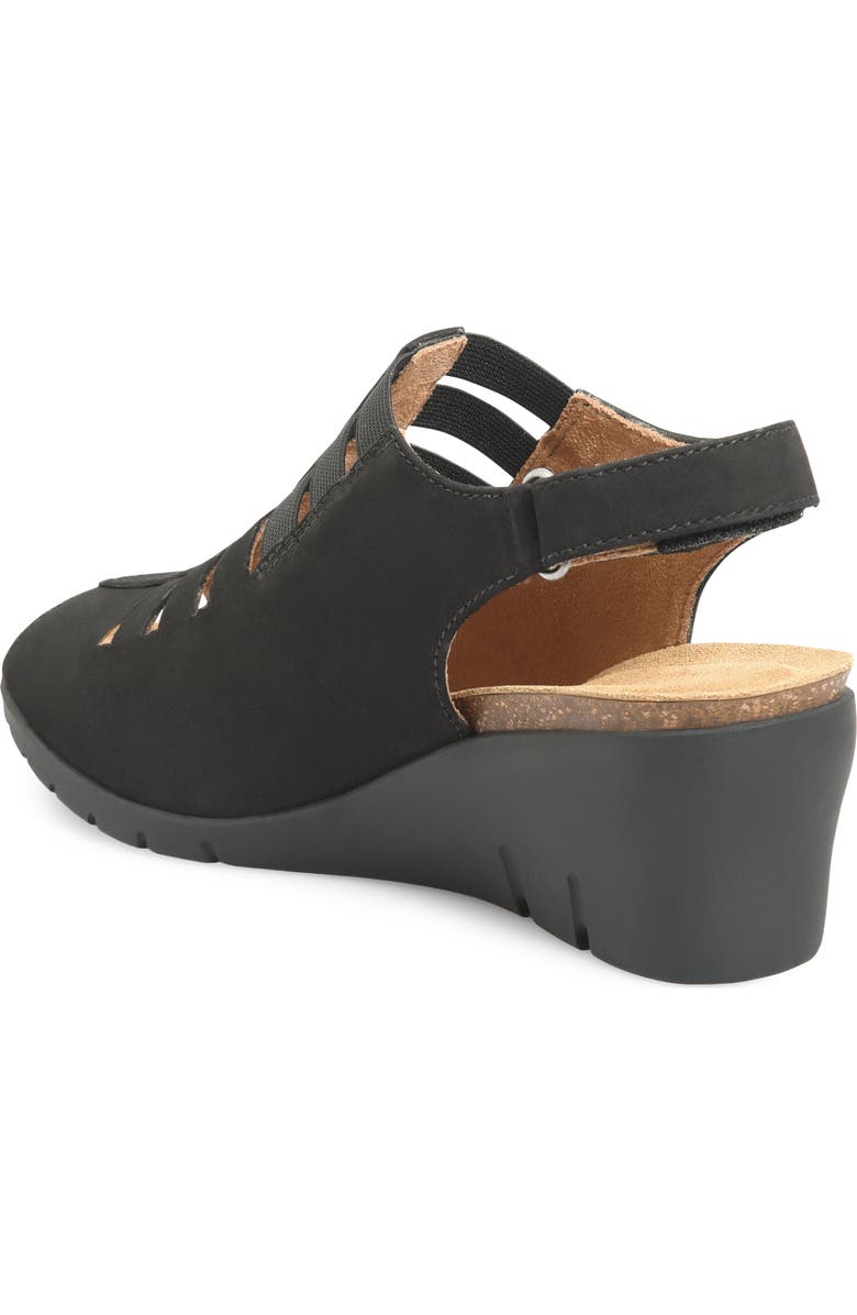 Comfortiva Alana Slingback Wedge Sandal - Wide Width Available, Alternate, color,