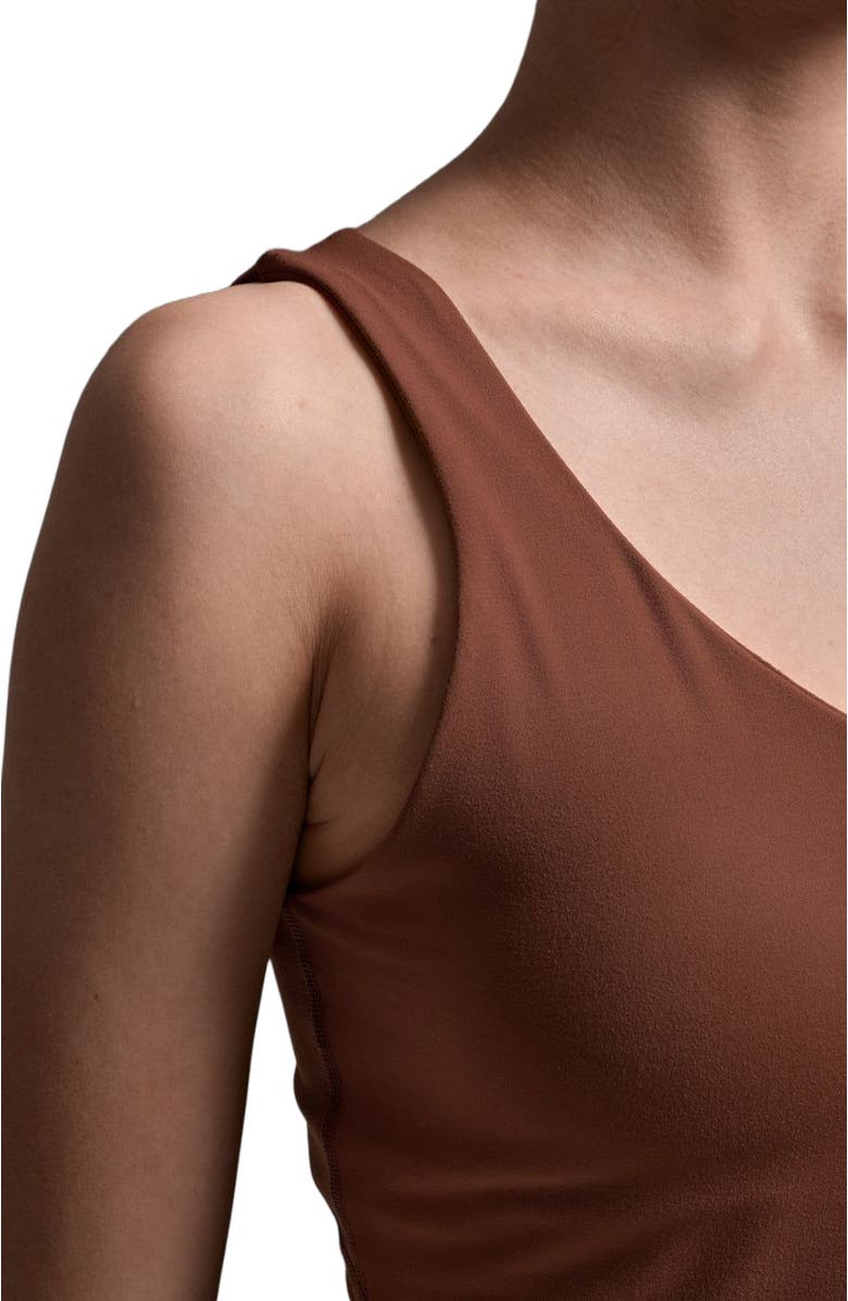 2XU Fluid Longline Bra, Alternate, color, Sepia/Sepia