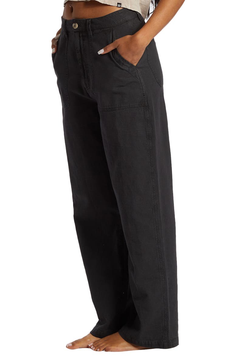 Billabong Stay Grounded High Waist Wide Leg Pants, Alternate, color, 