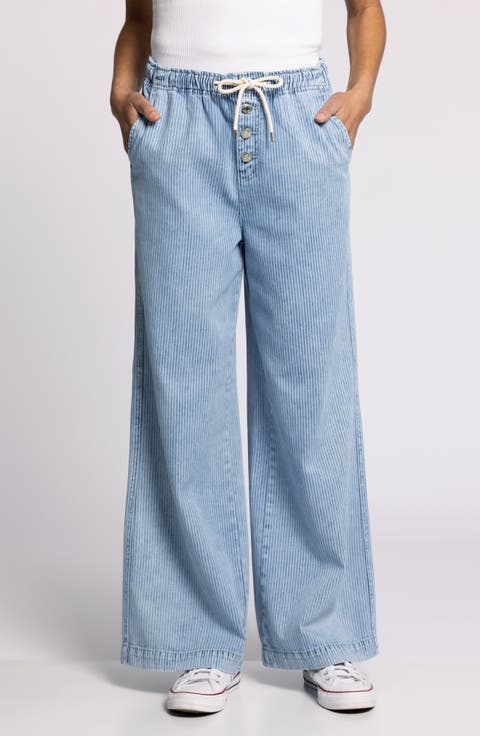 Norman Denim Drawstring Pants