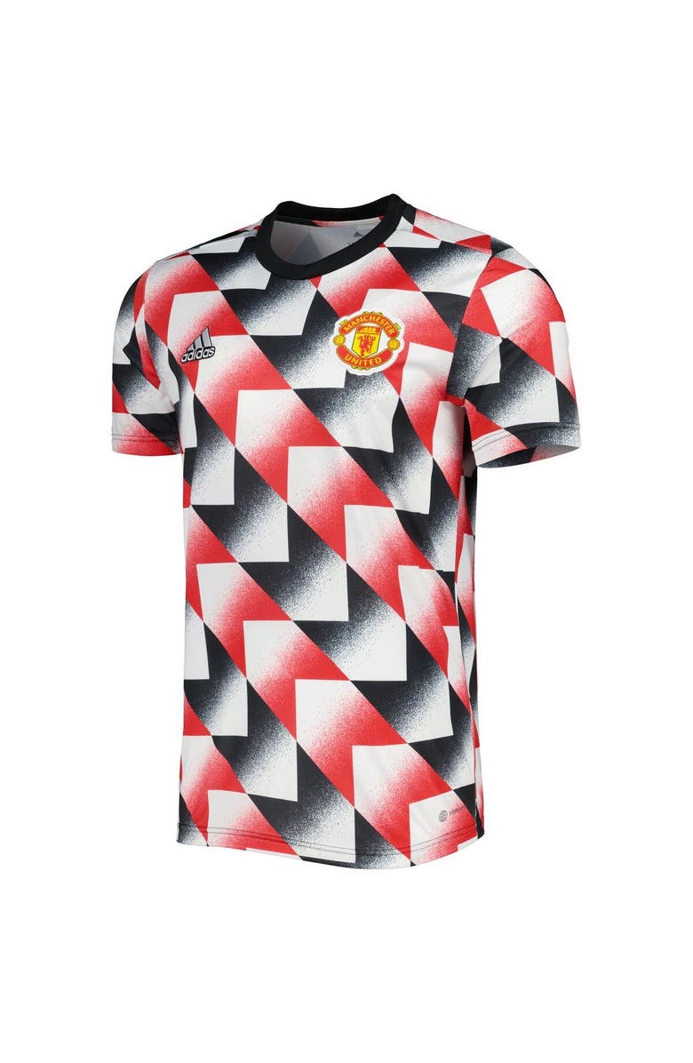 adidas Men's adidas White Manchester United 2022 Pre-Match Top, Alternate, color, 