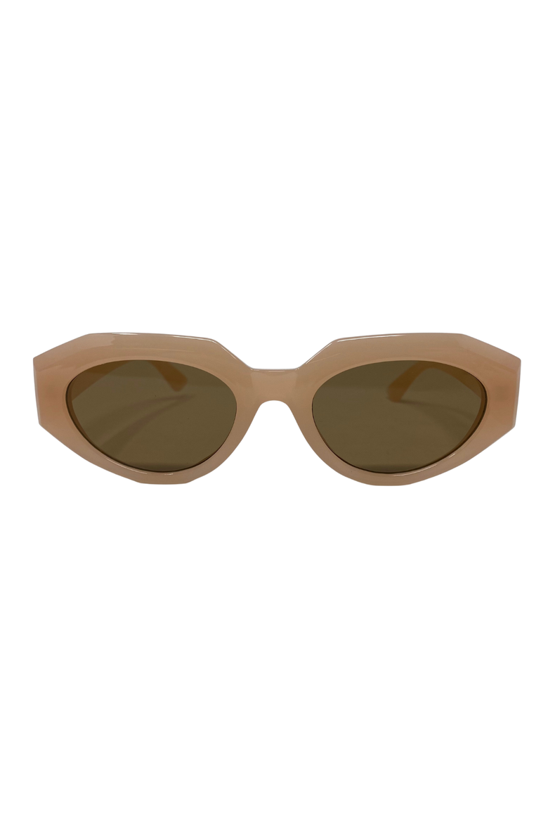 The Edge & Curve Sunglasses, Main, color, Grey Pink