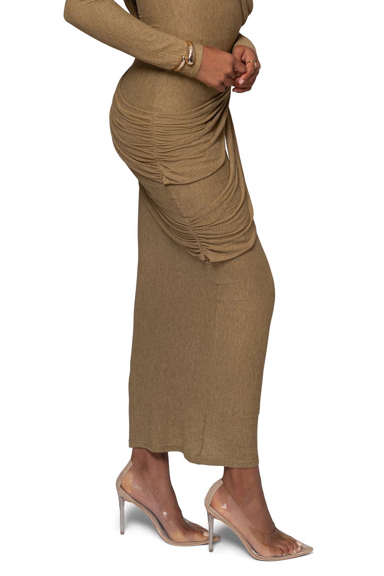 Paradise Hills Maxi Skirt, Alternate, color, GREEN