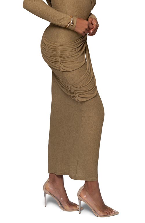 Jluxlabel Paradise Hills Maxi Skirt In Green