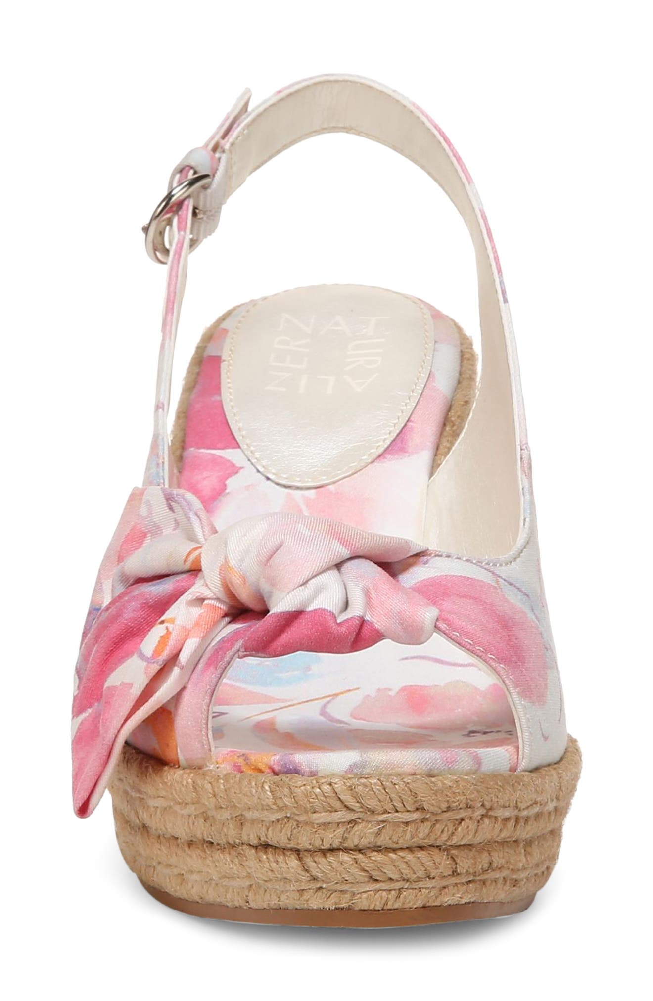 Naturalizer Bettina Slingback Espadrille Wedge Sandal, Alternate, color, 
