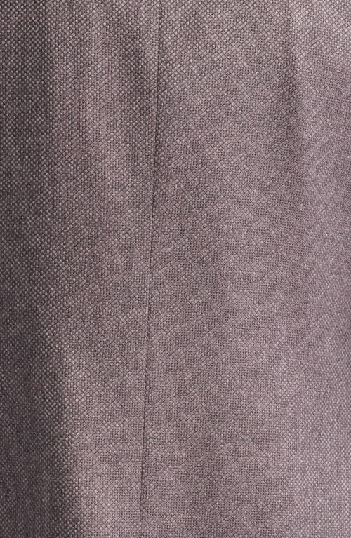 Canali Kei Trim Fit Birdseye Cashmere & Silk Sport Coat In Brown