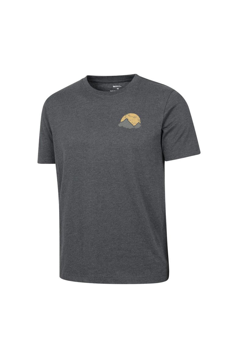Crest Natural T-shirt, Alternate, color, Charcoal