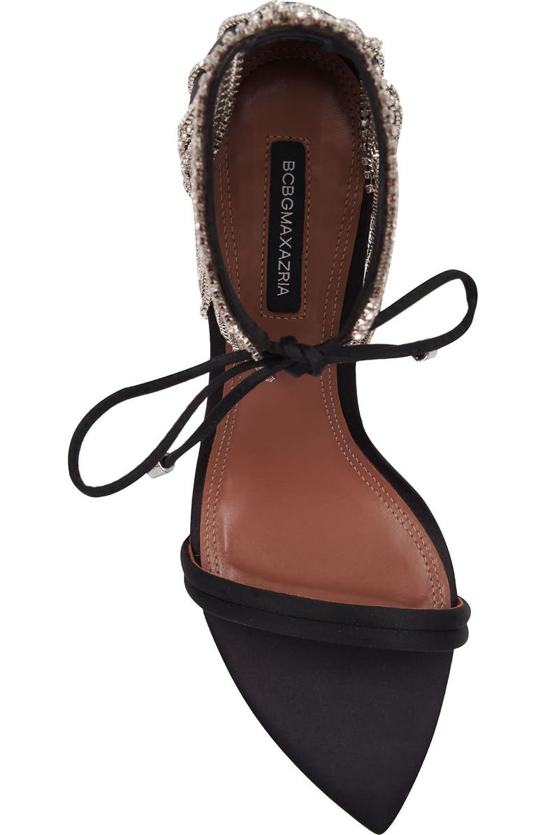 BCBGMAXAZRIA Dawn Fringe Pointed Toe Sandal, Alternate, color,