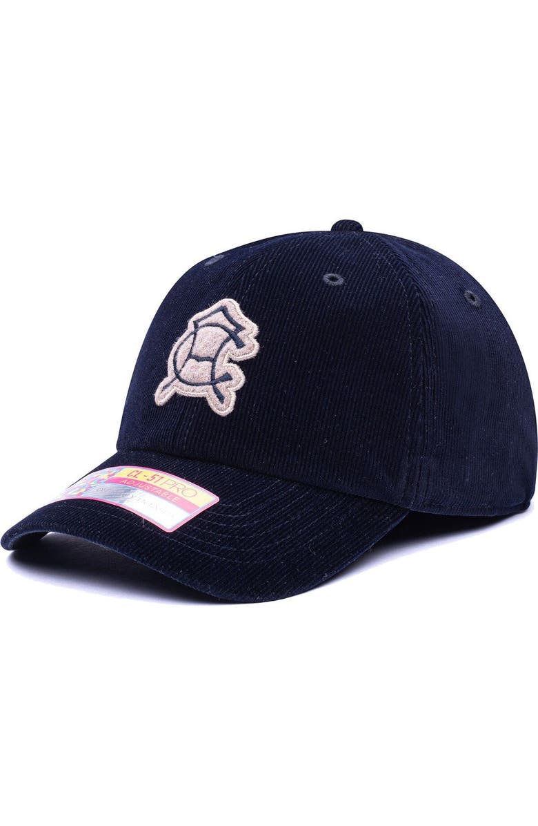 FAN INK Men's Navy Club America Princeton Adjustable Hat, Main, color, 