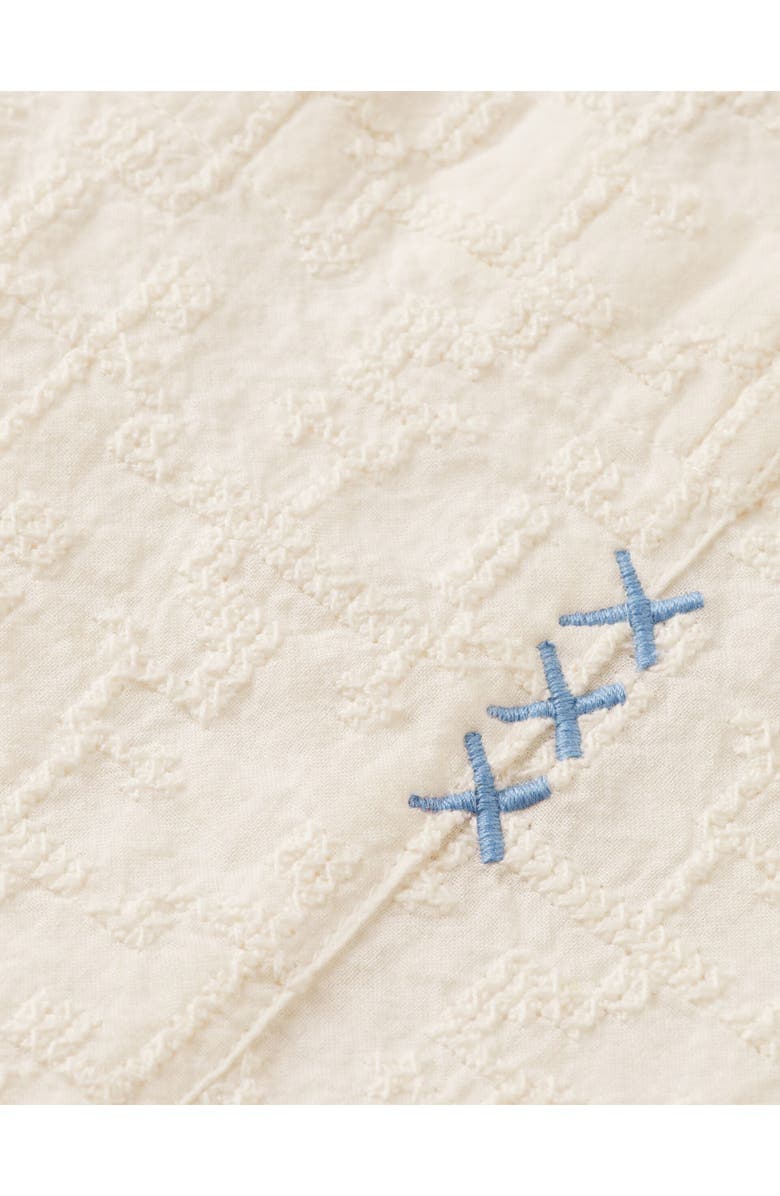 Scotch & Soda Macys Cross-Stitch Camp Shirt, Alternate, color, Cross Stitch Jacquard