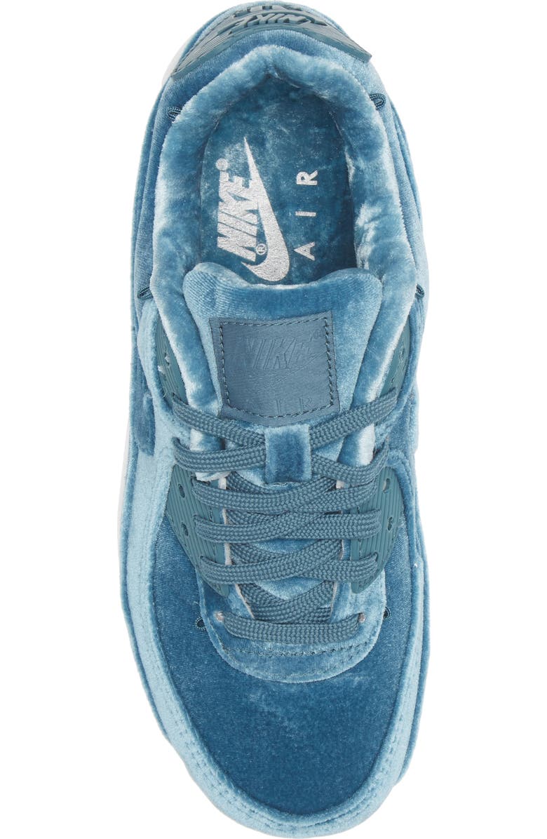 Nike Air Max 90 Premium Velour Sneaker, Alternate, color,