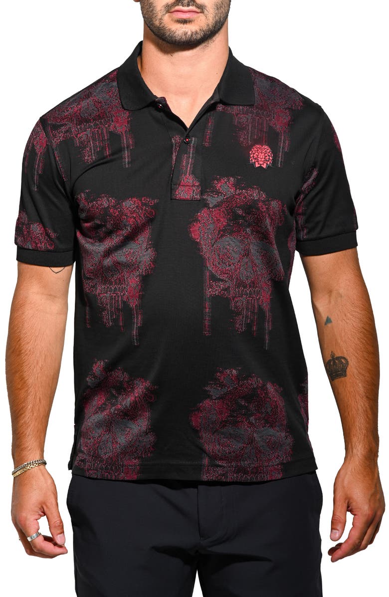 Maceoo Mozart Triangle Polo, Main, color, Red