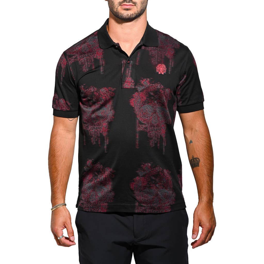 Maceoo Mozart Triangle Polo In Red