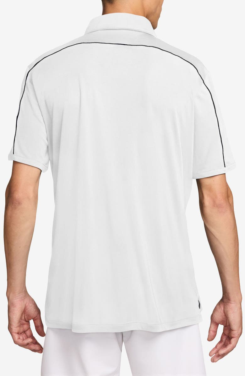 Nike Dri-FIT Par 5 Golf Polo, Alternate, color, White/ Black