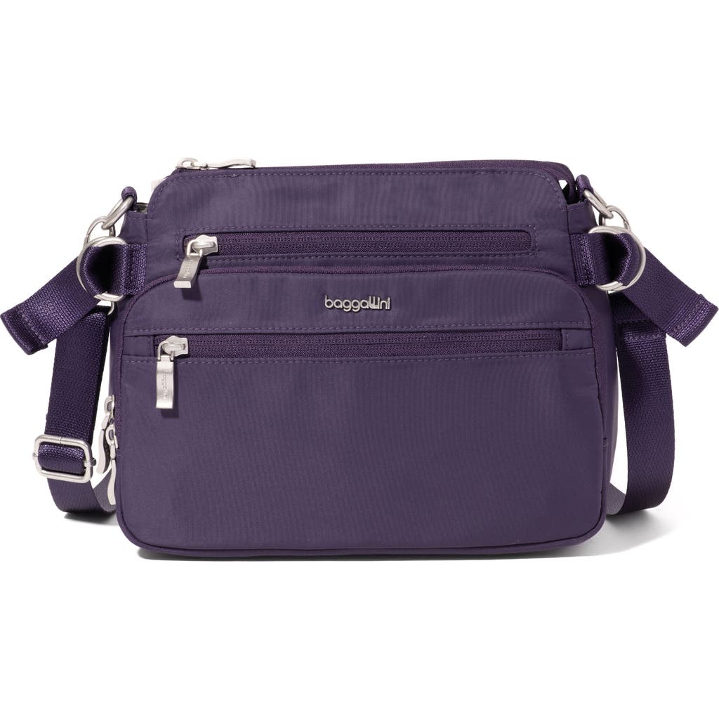 Baggallini Marais Crossbody Bag In Purple