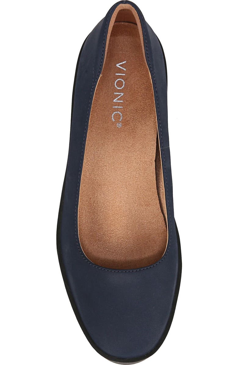 Vionic Sereno Wedge Pump, Alternate, color, Navy