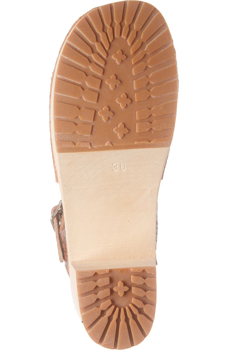 Swedish Hasbeens Krillan Closed Toe Sandal, Alternate, color,