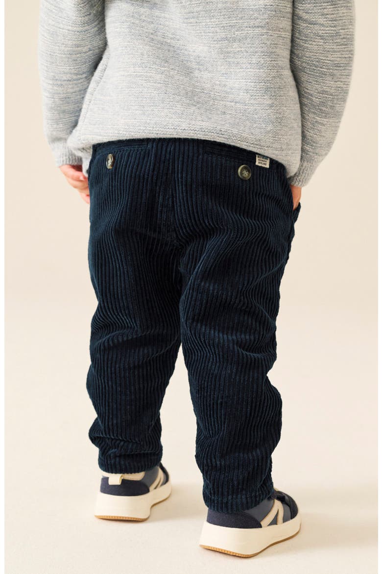 Kids' Corduroy Barrel Leg Pants, Alternate, color, BLUE