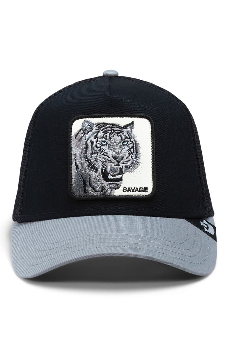 Goorin Bros. The Savage Tiger Trucker Hat, Alternate, color, 