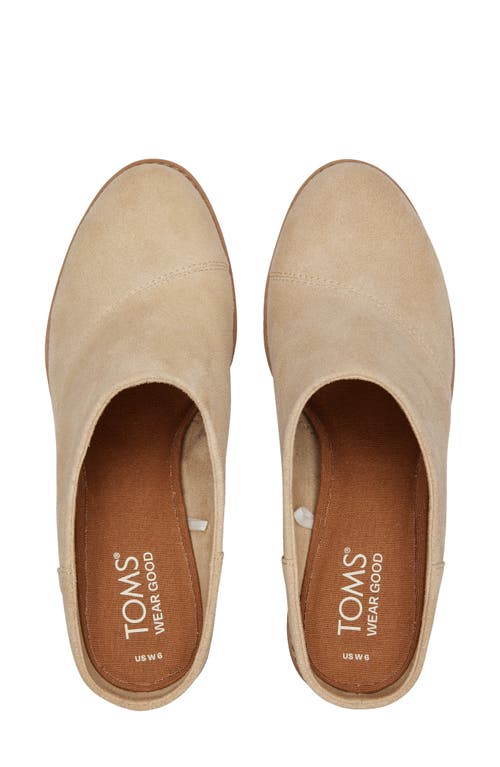 Toms Women's Jutti Neat Classic Almond Toe Flats In Natural